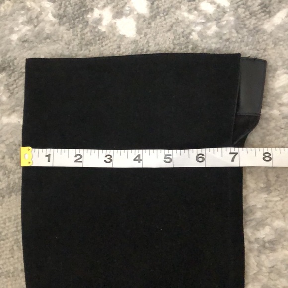 New ISAAC MIZRAHI Genuine Suede Moyen Yolanda Square Toe Over the knee boots - Picture 13 of 14